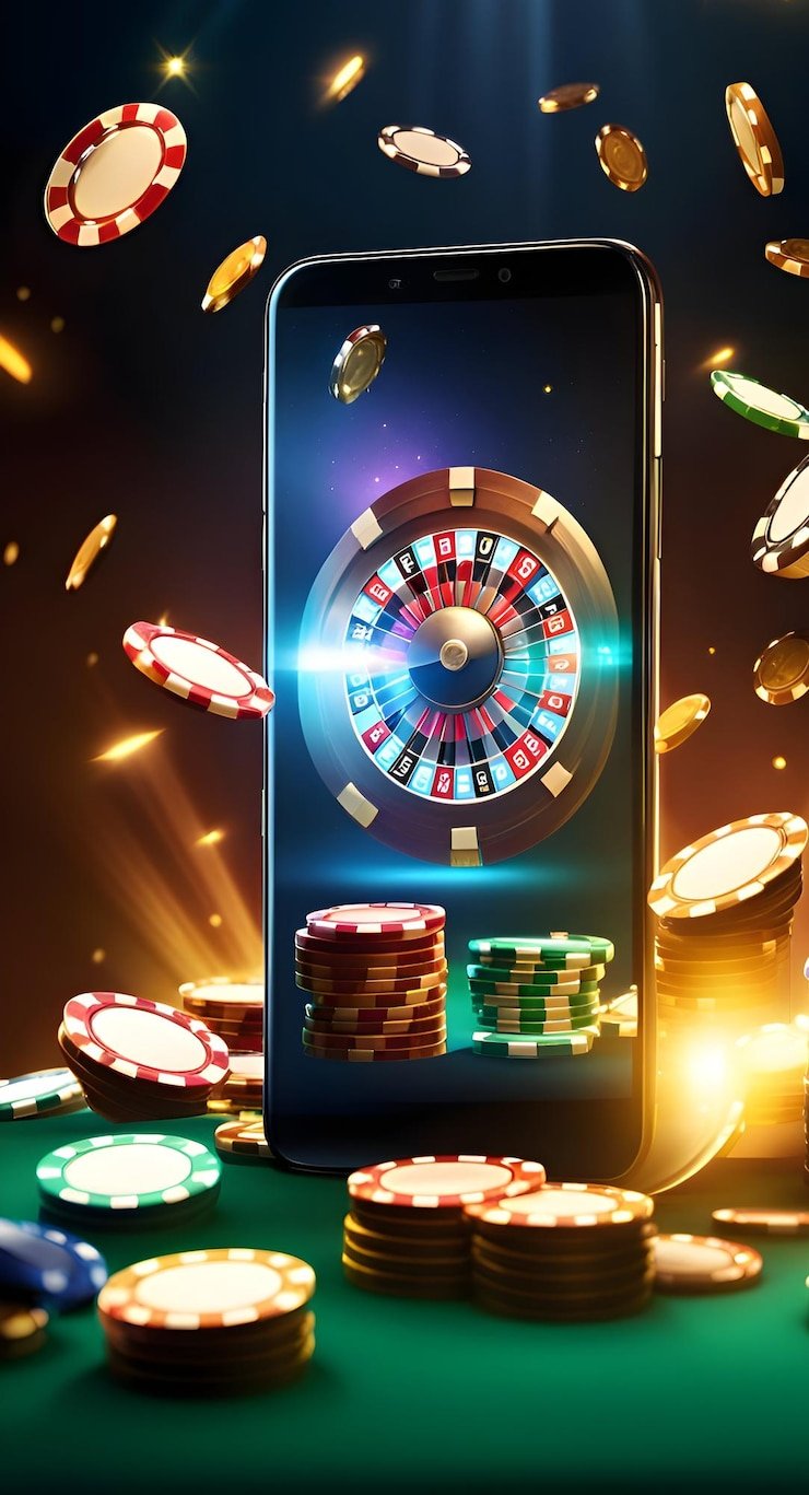 Studio live dealer winslot777 dengan peralatan produksi HD multi-kamera