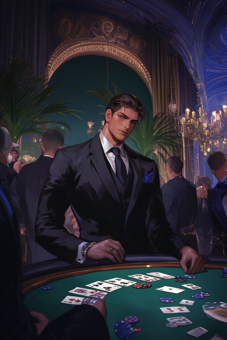 Layar permainan live dealer di studio produksi berkualitas tinggi